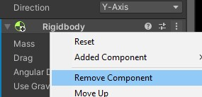 Remove a component from multiple prefab objects